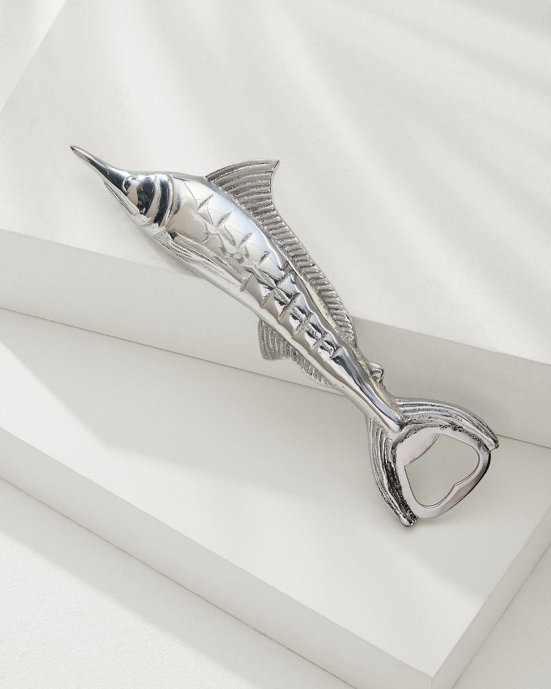 Marlin Bottle Opener - Silver