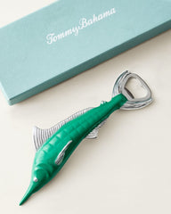 Green Marlin Bottle Opener - Green