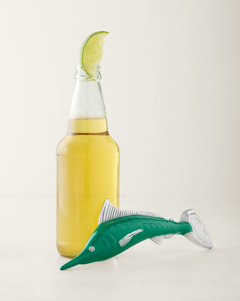 Green Marlin Bottle Opener - Green