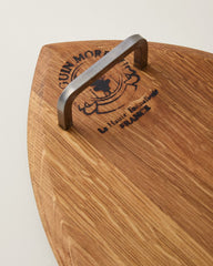 Leaf Platter - Aged Oak