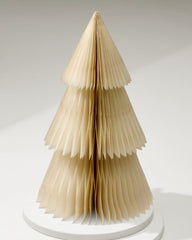 Ivory 18-Inch Paper Tabletop Tree - Ivory