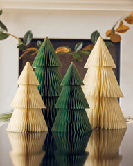 Green 18-Inch Paper Tabletop Tree - Green