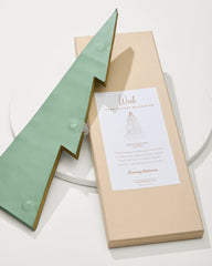Green 18-Inch Paper Tabletop Tree - Green