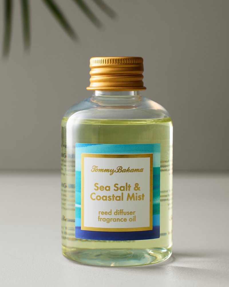 Sea Salt and Coastal Mist Reed Diffuser Oil Refill - Multicolor