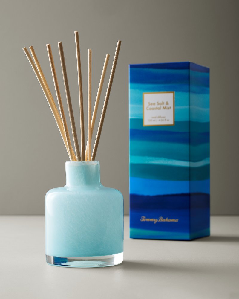 Sea Salt and Coastal Mist Reed Diffuser - Multicolor