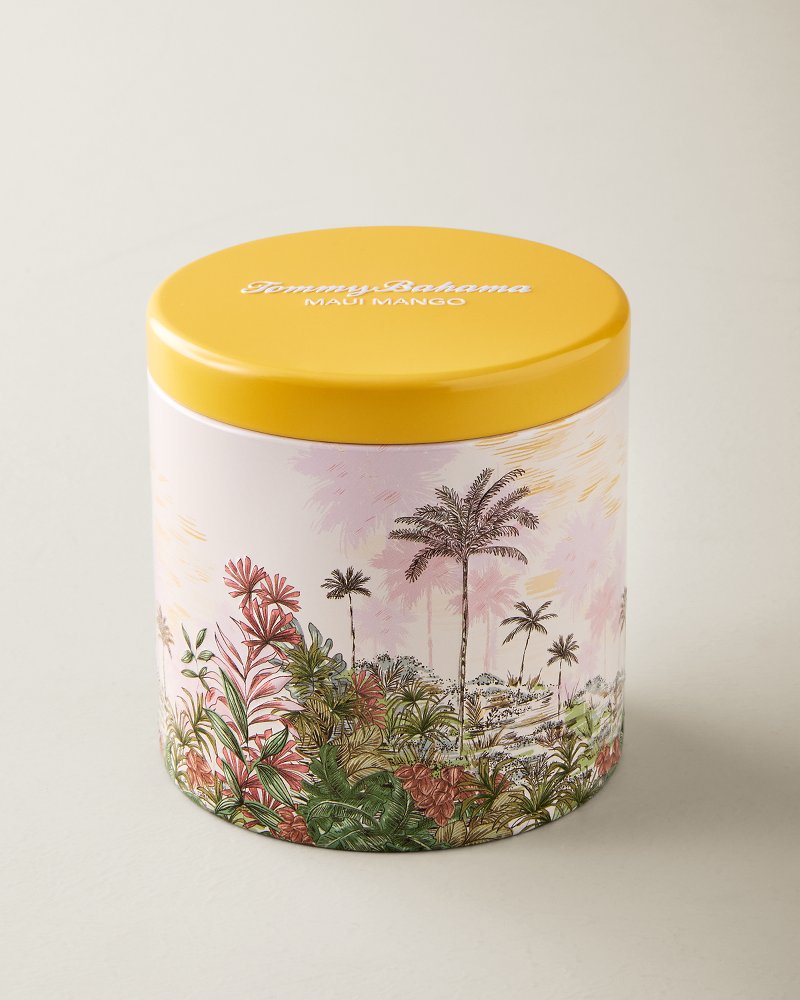 Maui Mango Embossed 10.6-oz. Candle Tin - Maui Mango