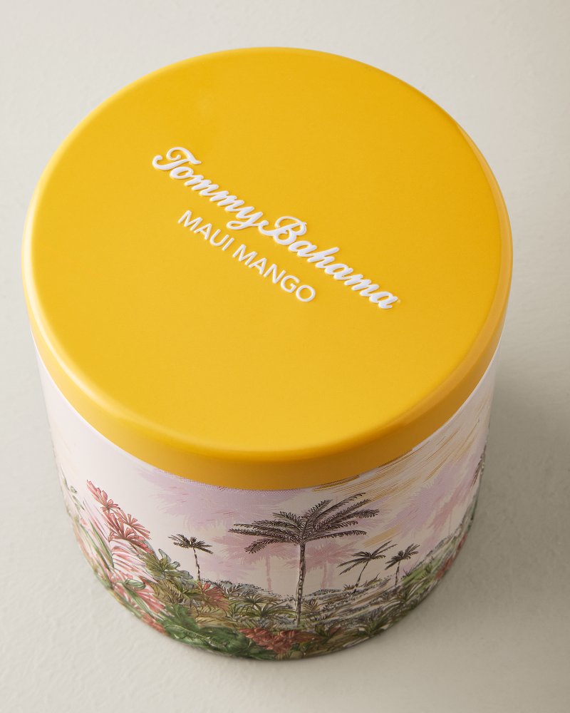 Maui Mango Embossed 10.6-oz. Candle Tin - Maui Mango
