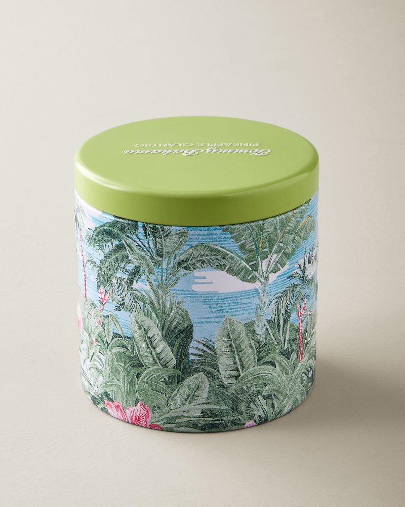 Pineapple Cilantro Embossed 10.6-oz. Candle Tin - Pineapple Cilantro