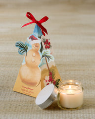 Sandman Origami Candle Ornament - Multicolor