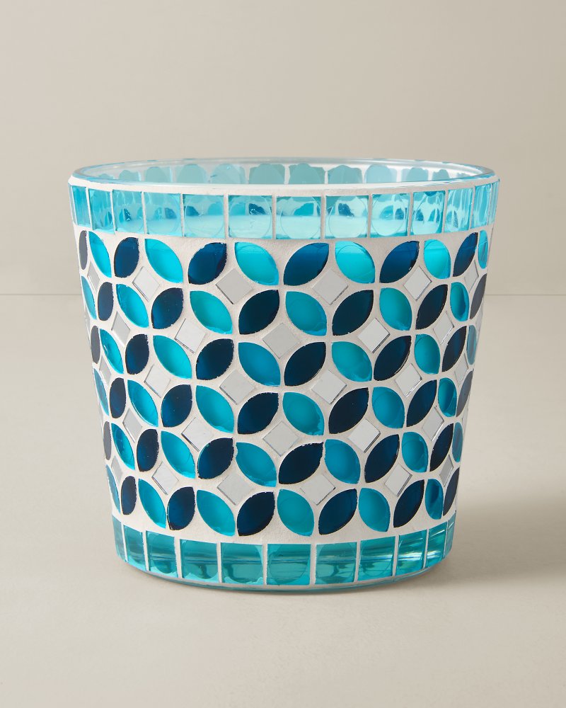 Coconut Oasis Mosaic 26.5-oz. 3-Wick Candle - Coconut Oasis