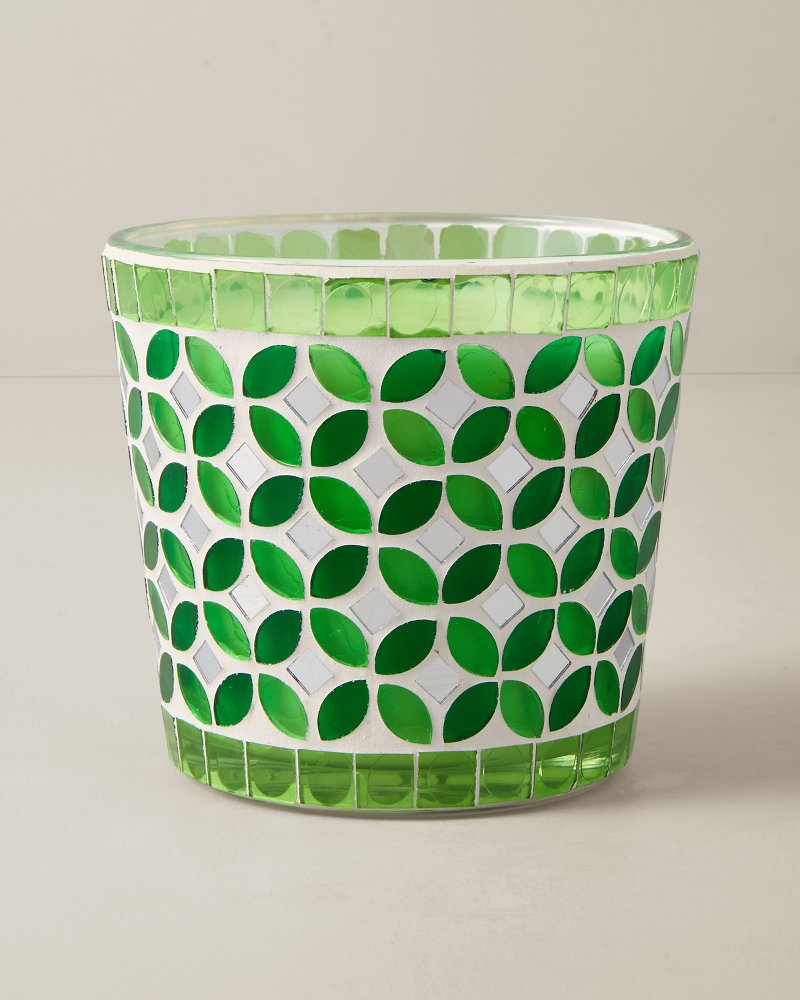 Pineapple Cilantro Mosaic 26.5-oz. 3-Wick Candle - Pineapple Cilantro