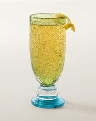 7.1-oz. Bubble Mimosa Glass - Green