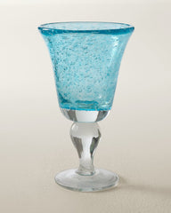 10.8-oz. Bubble Wine Glass - Blue