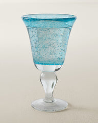 10.8-oz. Bubble Wine Glass - Blue