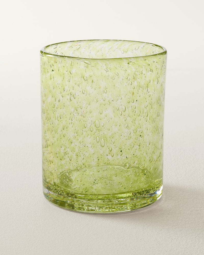 13.3-oz. Bubble Glass Tumbler - Green