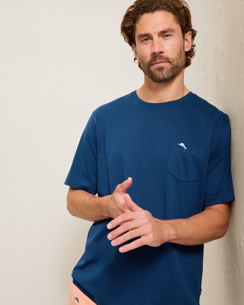Bali Skyline T-Shirt - Bering Blue