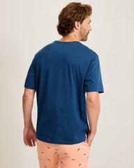 Bali Skyline T-Shirt - Bering Blue