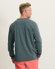 Bali Skyline Long-Sleeve T-Shirt - Dark Twilight Blue
