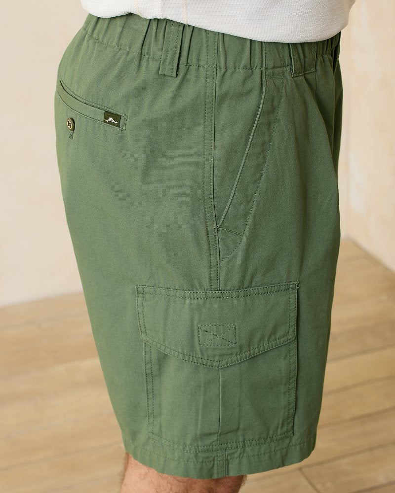 Bahama Survivor E-Waist 8-Inch Shorts - Dark Jade
