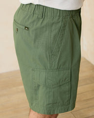 Bahama Survivor E-Waist 8-Inch Shorts - Dark Jade