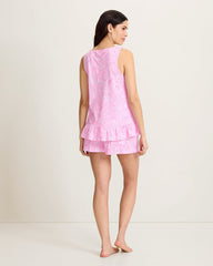 Jersey Tank Top &amp; Boxers Pajama Set - Sweet Dreams