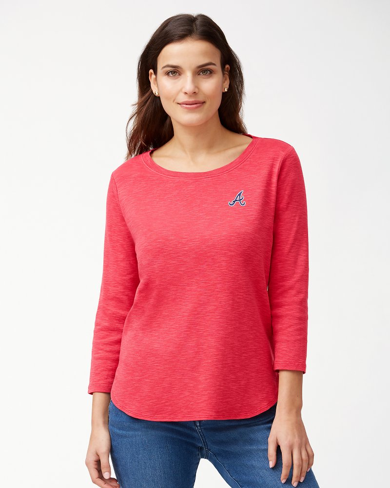 MLB Ashby Isles 3/4-Sleeve T-Shirt - atlanta_braves_