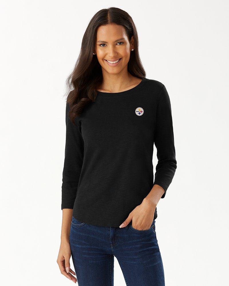 NFL Ashby Isles 3/4-Sleeve T-Shirt - pittsburgh_steelers