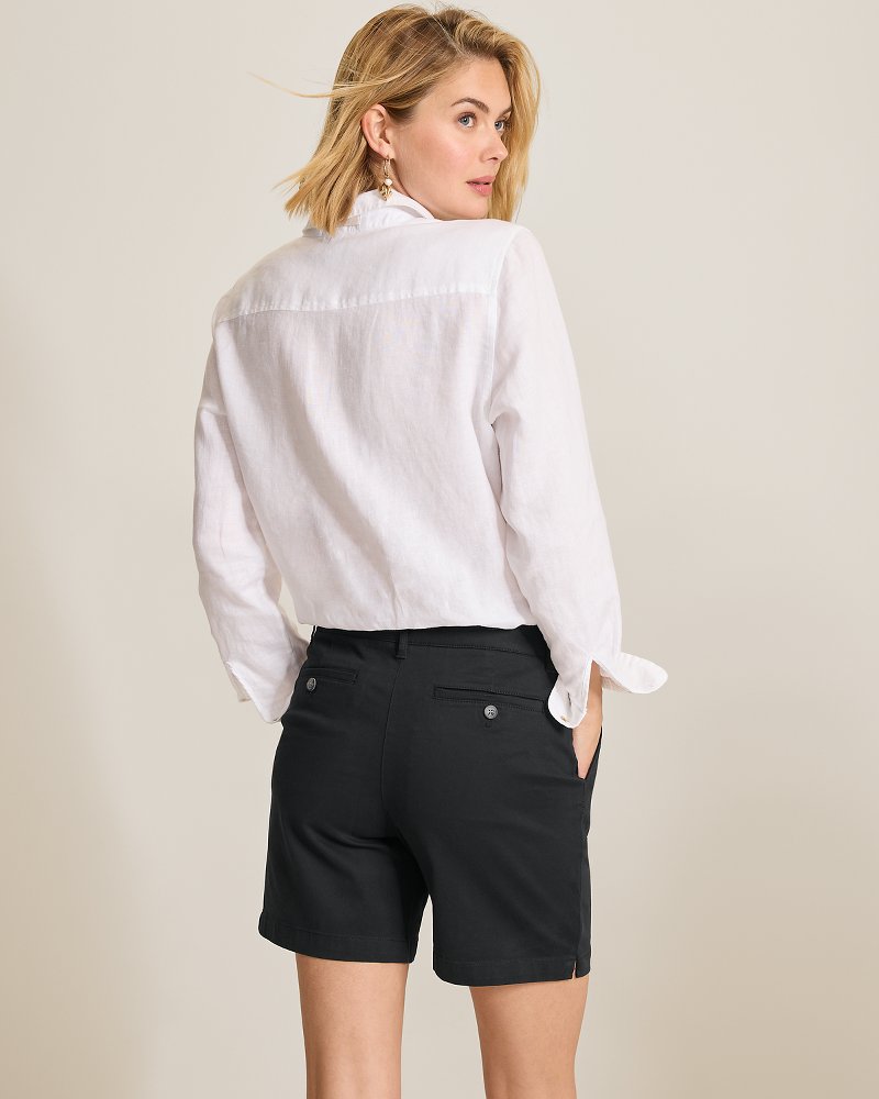Boracay Chino 7-Inch Shorts - Black