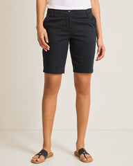 Boracay Chino Bermuda 10-Inch Shorts - Black