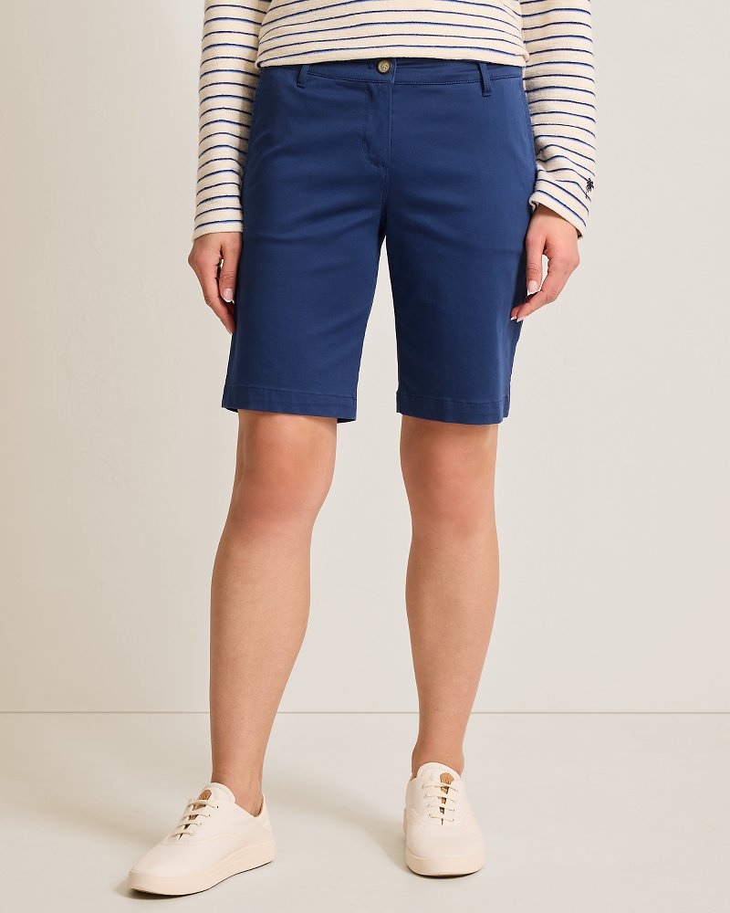 Boracay Chino Bermuda 10-Inch Shorts - Island Navy