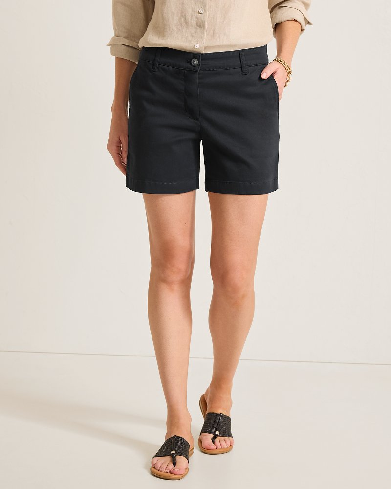 Boracay Chino 5-Inch Shorts - Black