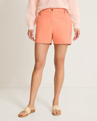 Boracay Chino 5-Inch Shorts - Peach Gelato