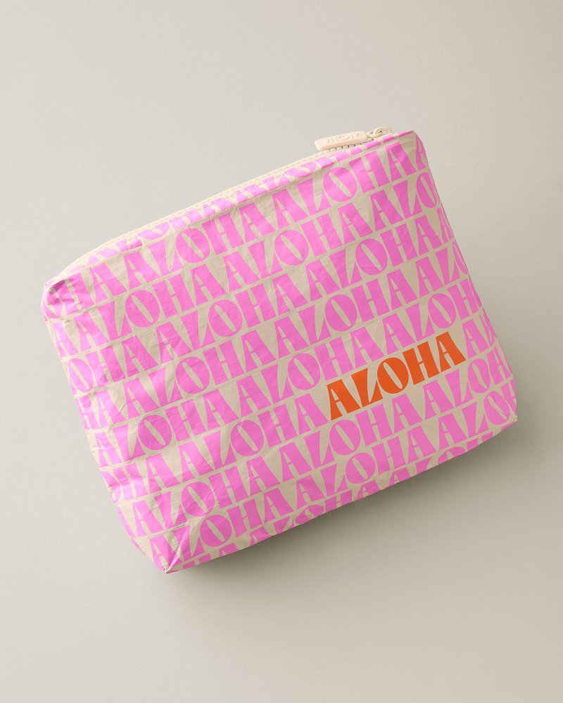 Aloha Collection Nui Small Pouch - Fruit Punch/Sandstone