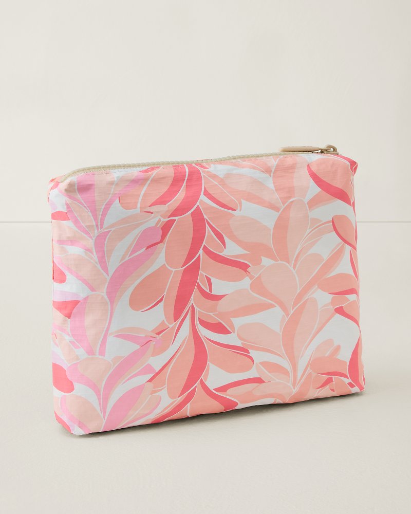 Aloha Collection Lei Stand Small Pouch - Pink