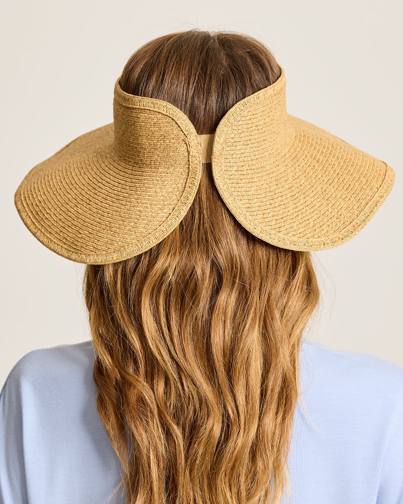 Roll-Up Packable Visor - Coffee