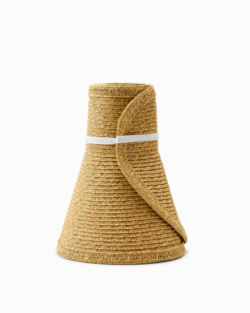 Roll-Up Packable Visor - Coffee