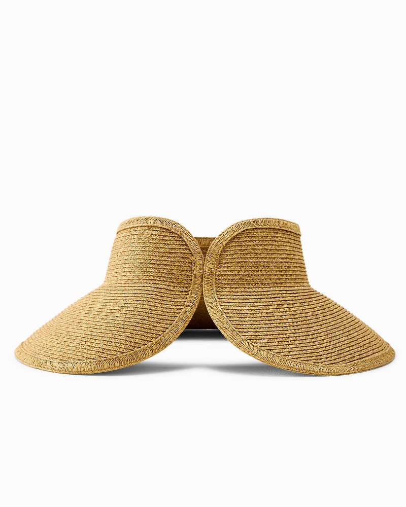Roll-Up Packable Visor - Coffee