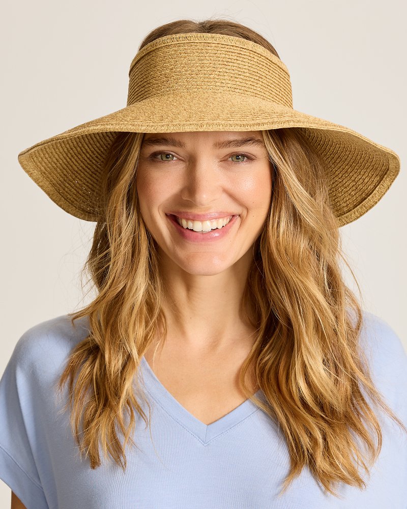 Roll-Up Packable Visor - Coffee