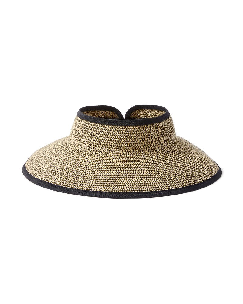 Packable Ultra-Braid Visor - Black Multi