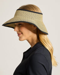 Packable Ultra-Braid Visor - Black Multi