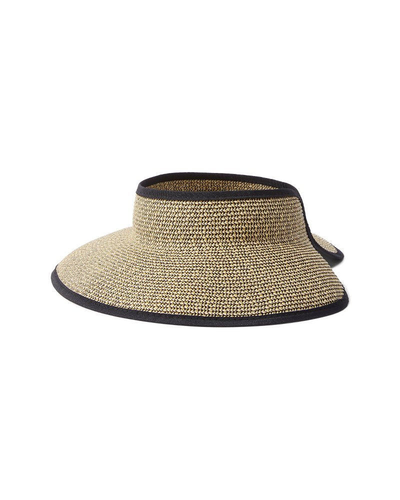 Packable Ultra-Braid Visor - Black Multi