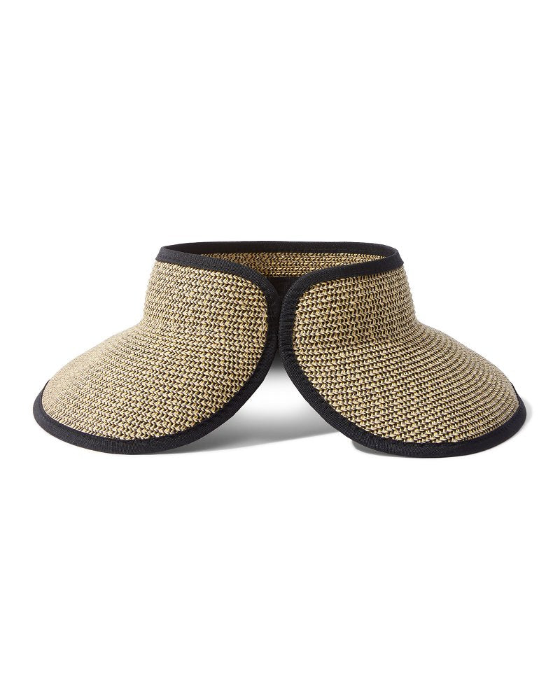 Packable Ultra-Braid Visor - Black Multi