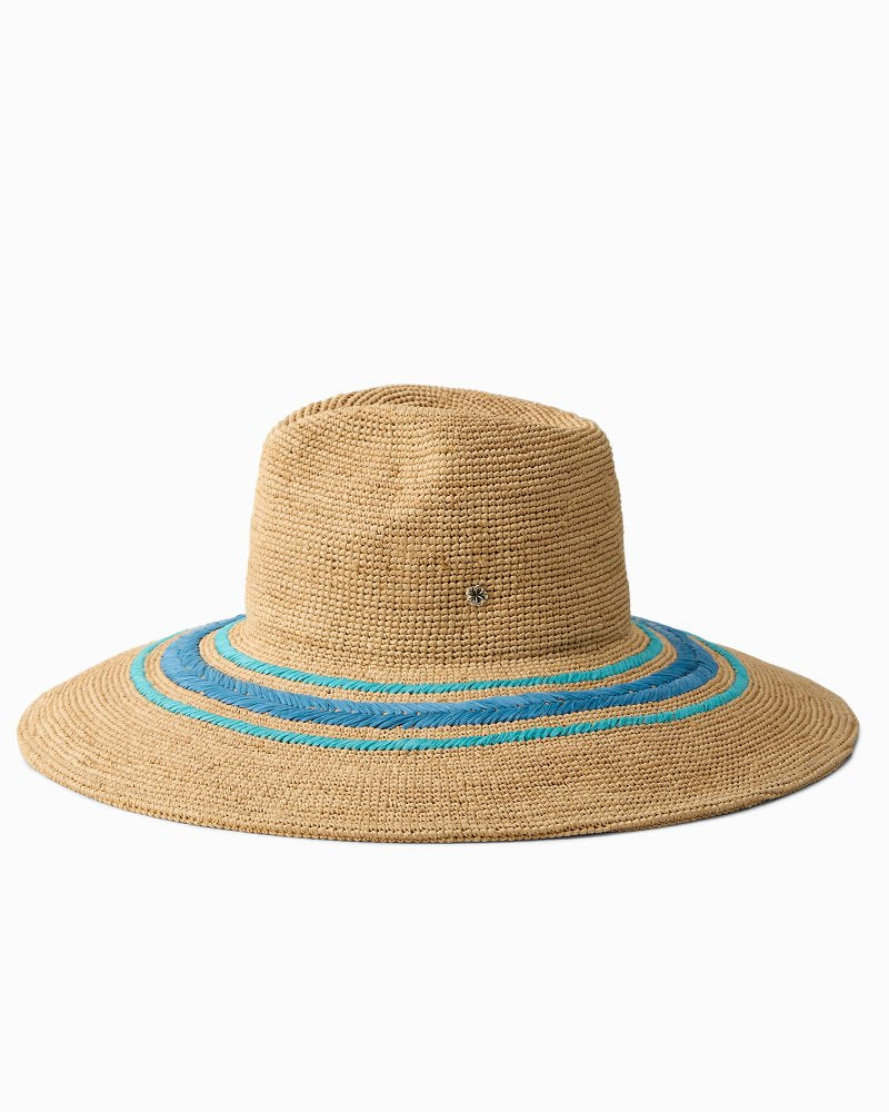 Viola Crochet Raffia Hat - Nocturnal