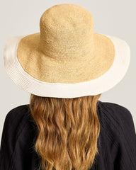 Lucia Brimmed Hat - White