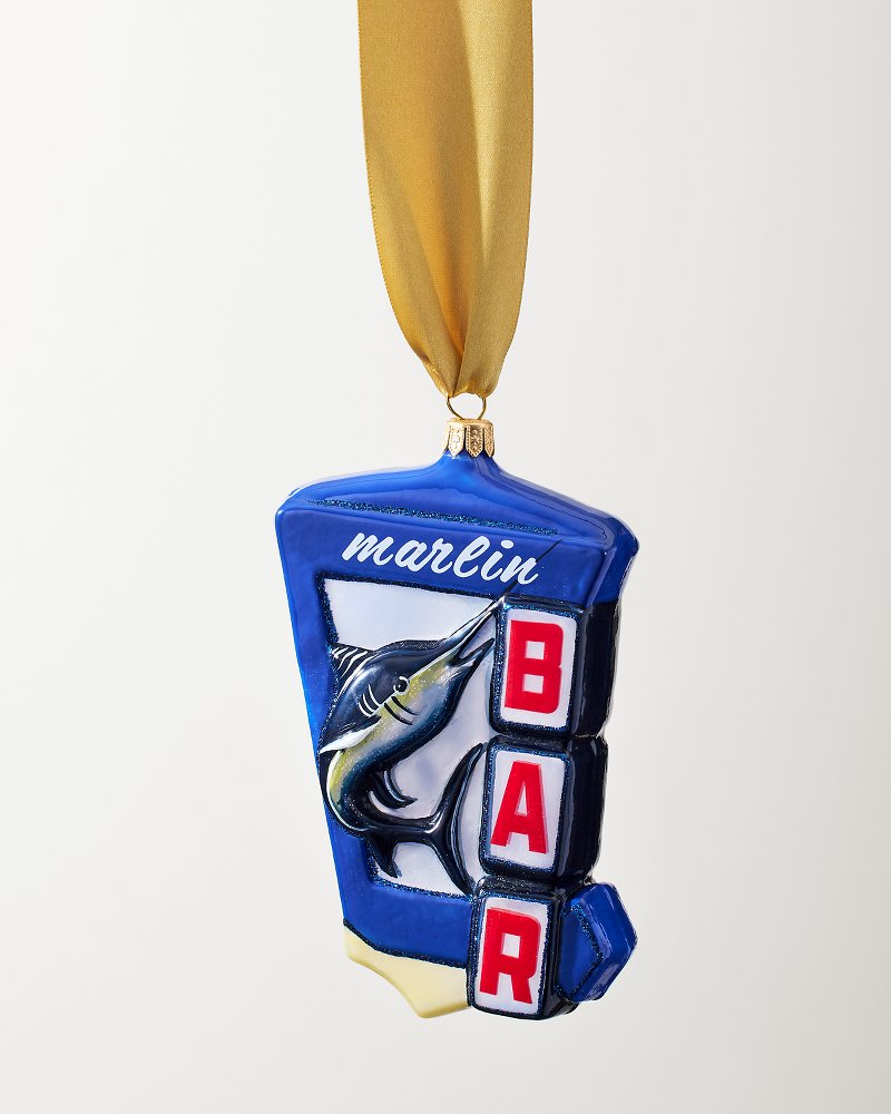 Marlin Bar Ornament - Multicolor