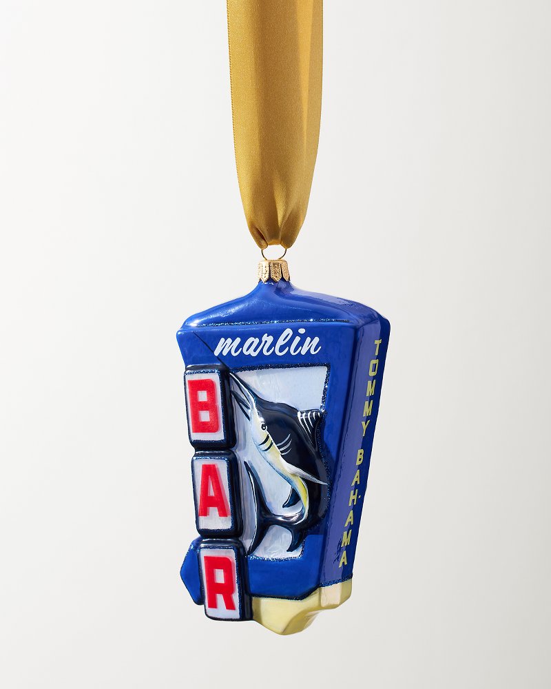 Marlin Bar Ornament - Multicolor